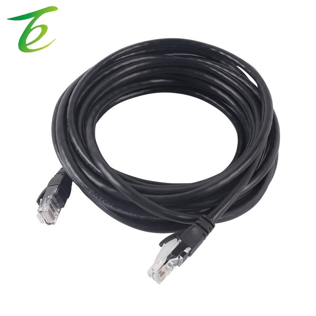 Category 6A Network Cable, RJ45 Network Cable, Gigabit Finished Shielded Network Cable, Router Twisted-pair Cable, Computer
