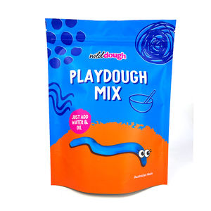 Sac d'emballage alimentaire de luxe personnalisé pochette debout anti-odeur en papier d'aluminium pour pâte à <span class=keywords><strong>modeler</strong></span> gummy chip cookie bonbons collations herbe - Product Image 3