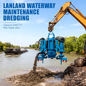 Hydraulic Slurry <b>Pump</b> for Excavator Heavy Duty Submersible Dredge - Product Image 1