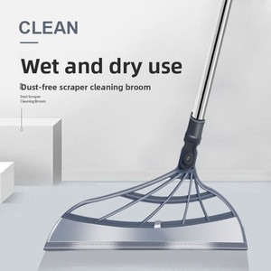 High-tech Magic PP Silicone Broom <b>Holder</b> Household Water Squeegee Floor Mop Wholesale From Jiangsu for Bathrooms - Product Image 2