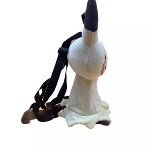 2024 nuevo 30cm grande Anime Pokemoned bolsa negra Pichachu <span class=keywords><strong>mochila</strong></span> de peluche muñeco de peluche para regalo de niños - Product Image 5