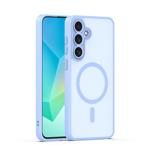 Funda Magnética para Teléfono <span class=keywords><strong>Samsung</strong></span> <span class=keywords><strong>Galaxy</strong></span> S25 FE, Moderna, Colorida, Translúcida, Mate, Antigolpes y Antihuellas - Product Image 2