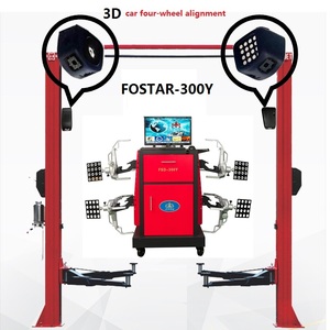 Elevador de Autos de 2 Postes con Alineador de Ruedas 5D Láser Portátil Automático para Taller o Garaje, Certificado ISO CE, en Venta - Product Image 2