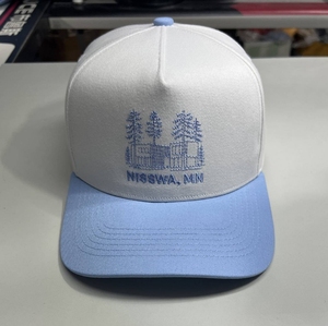 Gorra Trucker Verde Salvia con Logotipo Personalizado Bordado, Estilo Vaquero, Dos Tonos, Recuerdos de Boda Vintage, Unisex, Gorra de Béisbol de 5 Paneles con Cierre a Presión - Product Image 3
