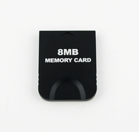 Carte mémoire 4 Mo/8 Mo/16 Mo/32 Mo/64 Mo/128 Mo/256 Mo/512 Mo/1 Go pour NGC Wii, capacité de stockage complète pour NGC, carte SD pour NGC Game Cube Wii