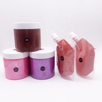 Seau transparent de 15oz de base de brillant à lèvres pour la fabrication de brillant à lèvres 500ml de base de brillant à lèvres Versagel