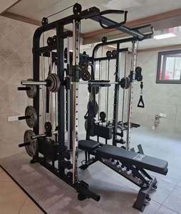 Máquina Smith Multifuncional Comercial de Acero para Gimnasio, Jaula de Potencia Todo en Uno, Duradera, Venta al por Mayor de Fábrica SK SK-EM938E-TitanG2 - Product Image 5