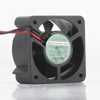 Kipas Pendingin Sunon 5V 24V 48V DC 12V 1.2W AC EC 4020 40X40X20MM 4CM Original Baru, Tenang, Bearing Switch, Chassis Dua-kabel KD1204PKV1