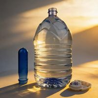 Préformes de bouteilles PET personnalisées de 2240g, 260g, 280g pour le soufflage de bouteilles d'eau de grande capacité