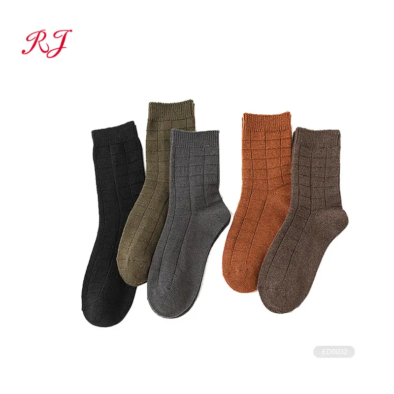 RJ-E0104 chaussettes hommes 100% coton hommes s chaussettes homme chaussettes guangzhou