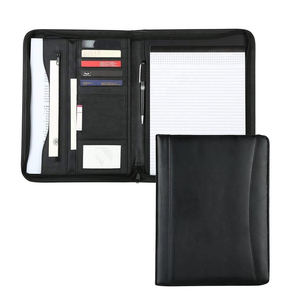 Tùy chỉnh thư mục A4 PU da padfolio thư mục với clipboard xe dịch vụ cuốn sách danh mục đầu tư thư mục - Product Image 1
