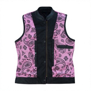Gilet décontracté coupe-vent en cuir véritable noir pour homme, col montant, style motard, poche avant, sans manches, vêtement d'extérieur d'hiver - Product Image 5