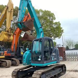 Excavatrice d'occasion prête à être expédiée Kobelco SK125SR, excavatrice de terrassement d'occasion, Kobelco SK125 120 130 à vendre - Product Image 2