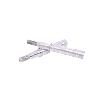 Connecteur d'insertion d'arc en aluminium pour flèches de tir à l'arc démontables