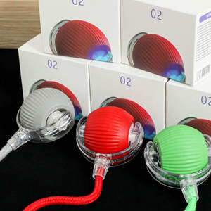 Venta caliente auto-móvil inteligente interactivo láser gato pelota de juguete estilo deportivo con diferentes colores - Product Image 4