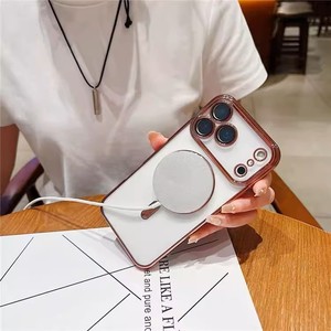 Per <span class=keywords><strong>Apple</strong></span> per Ultra-sottile <span class=keywords><strong>custodia</strong></span> morbida per iPhone 17AIR IPhone17Promax rivestimento <span class=keywords><strong>trasparente</strong></span> TPU <span class=keywords><strong>custodia</strong></span> per cellulare magnetico - Product Image 4