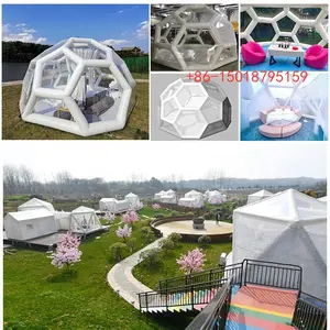 Şişme kabarcık çadırı çadır büyük lüks oda kabarcık otel şişme bahçe çadırı açık hava etkinlikleri için