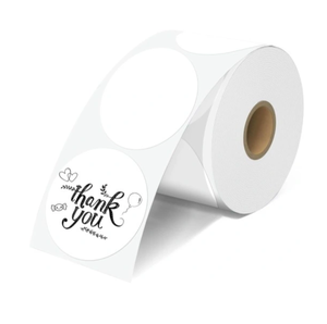 Nouveau papier d'étiquettes rondes de remplacement 50*50mm pour mini imprimante de poche <span class=keywords><strong>Phomemo</strong></span> M110 M200 <span class=keywords><strong>M220</strong></span> M221 - Product Image 5