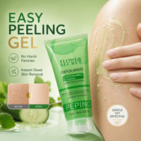 Gel Exfoliant au Concombre Secret Floral Acide Hyaluronique Collagène OEM/ODM Disponible Distributeurs Recherchés