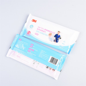 Lingettes sanitaires 3M 9600 (gluconate de chlorhexidine, chlorpyrimethamine) pour le nettoyage et la désinfection des personnes âgées alitées - Product Image 3