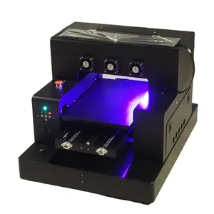 Caso do telefone móvel acrílico 3050 a3 impressora de mesa UV jato de tinta digital vidro metal mini cerâmica etiqueta UV impressora com cabeça XP600