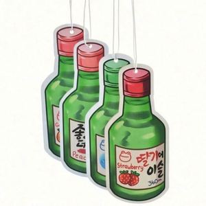 Customizable Logo Car Freshener with Different Shapes and Scents Personalized <b>Paper</b> Air Fragrance Hanging for Aromatherapy - Product Image 4