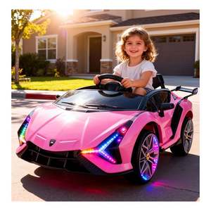 Auto Eléctrico para Niños con Puerto USB que Permite Opciones de Música Flexibles para Mejorar el Tiempo de Entretenimiento - Product Image 1