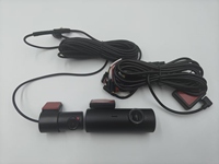 YQ-31 Grabadora de Video para Auto con Doble Lente WiFi 1080P, Cámara para Tablero, 256G, GPS, 1 Año de Garantía, Visión Nocturna a Todo Color, Detección de Movimiento