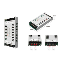 Alimentation DC-DC Bina 200W à haute efficacité, économie d'énergie, source d'alimentation à découpage pour panneau publicitaire LED de toit de voiture, écran de taxi