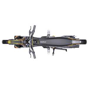 Motocicleta Eléctrica KuKirin X1 Mejorada con Neumático Delantero Todoterreno de 14 Pulgadas, Neumático Trasero de 12 Pulgadas, Transmisión por Cadena, 40 km de Autonomía - Product Image 6