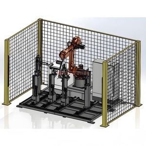 Machine d'enroulement de barres entièrement automatique avec bras robotique pour barres en cuivre et en aluminium de l'industrie automobile - Product Image 2