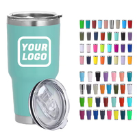 Gobelets isothermes en acier inoxydable de 30 oz avec logo et couleur personnalisés, gobelets à café thermiques, tasses à café de voyage avec logo