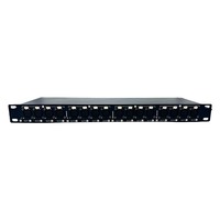 Amplificateur de signal DMX512 RDM professionnel à 4 entrées et 16 sorties avec 3 modes de réglage pour les systèmes d'éclairage de scène
