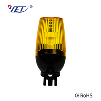 Sistema de Seguridad para el Hogar YET614-V2.1, 12V/24V/220V, Lámpara LED de Advertencia con Alarma de Movimiento para Puerta o Portón
