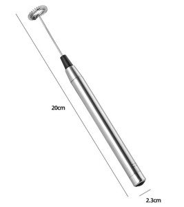 เครื่องตีฟองนมไฟฟ้าแบบใช้แบตเตอรี่พร้อมหัวตีสแตนเลสสำหรับขายส่ง - Product Image 6