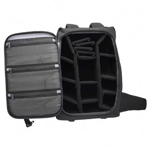 Sac à dos pour appareil photo reflex numérique en nylon sur mesure, échantillon gratuit, fonction imperméable, pour photographe - Product Image 1