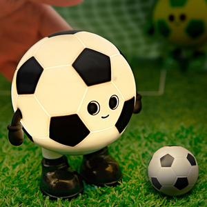 Small Silicone Soccer <b>Ball</b> Night Light With Warm Colorful Lights Touch Control <b>LED</b> Bedroom Kids baby Nursing Football Lamp - Product Image 3