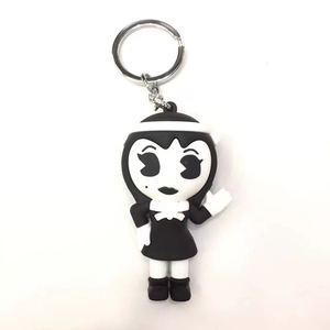 พวงกุญแจพลาสติกพีวีซี3D ออกแบบได้ตามต้องการพวงกุญแจรูปการ์ตูนน่ารักทำจากยาง - Product Image 2