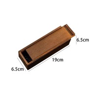 Boîte cadeau en bois de pin avec logo personnalisé pour cigares et petites bouteilles d'alcool, boîte à souvenirs en bois artisanale