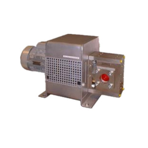 Pompe à engrenages Vario Pump VPC en acier inoxydable 316, pompe chimique rotative manuelle à accouplement direct, 0,1-10 bars - Product Image 2