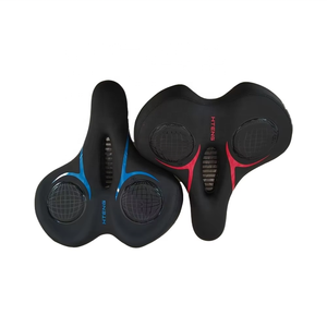 Selle de vélo <span class=keywords><strong>en</strong></span> <span class=keywords><strong>gel</strong></span> PU surdimensionnée personnalisée pour vélos et véhicules électriques avec un soutien et une ventilation robustes - Product Image 1