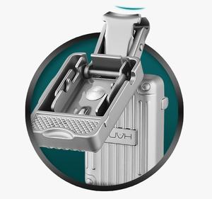 Cortaúñas Plegable de Acero Inoxidable, Cortaúñas Giratorio para Uñas de los Pies y de las Manos, Herramienta de Manicura, Llavero, para Equipaje - Product Image 6