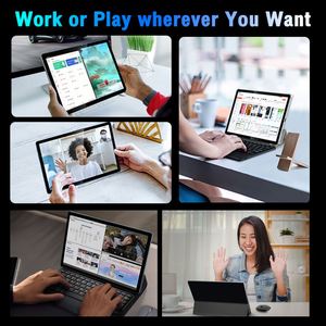 แท็บเล็ตพีซีเกม TAB14 8นิ้วของแท้คุณภาพสูงหน้าจอใหญ่แรม4GB + 5MP เก็บข้อมูล64GB + 8MP แอนดรอยด์อัจฉริยะ MTK โปรเซสเซอร์ใหม่ - Product Image 5