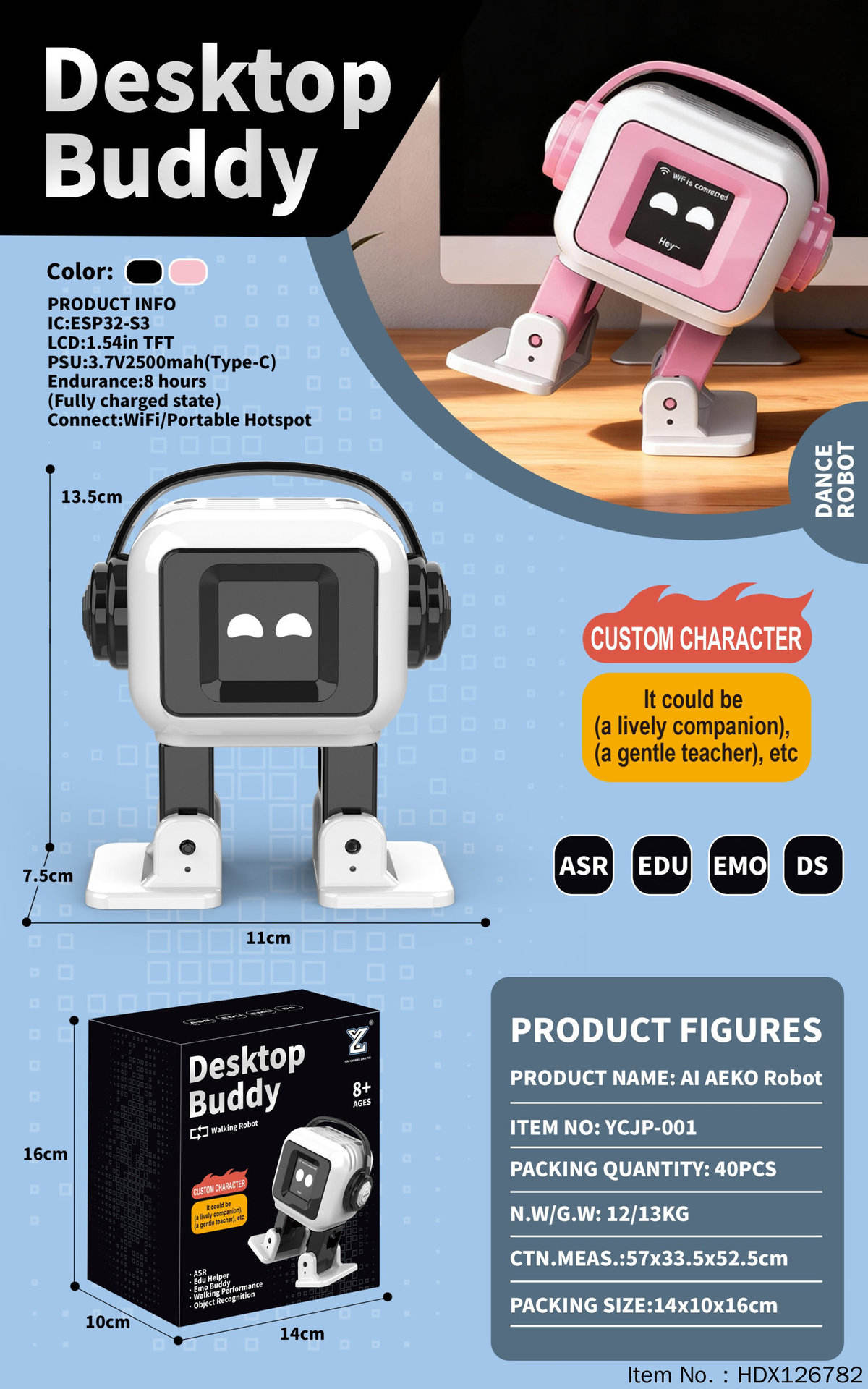 Hdx126782ai version aeko robot