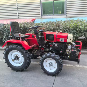 Mini Tractor de Cuatro Ruedas para Jardín y Granja, 12HP, Mini Tractor Agrícola 4x4 con Rotocultor, Caja de Cambios, Motor y Motor Eléctrico - Tractor Compacto - Product Image 2