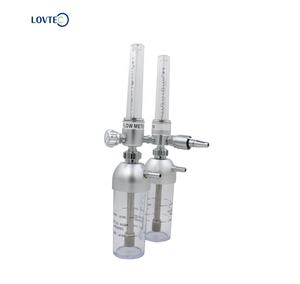 ATOR-14 الطبية الأكسجين مزدوجة أنبوب مقياس الجريان اسطوانة غاز استشعار الضغط الأخضر - Product Image 5