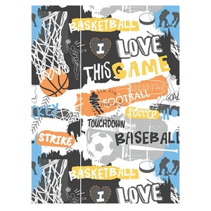 Slogans sport basket-ball hockey football football <span class=keywords><strong>papier</strong></span> <span class=keywords><strong>peint</strong></span> imprimé personnalisé - Product Image 4