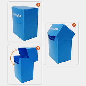Y Y blocs en plastique jeux de trading organisateur de stockage étuis parfaitement adaptés aux cartes de jeu et de sport stan - Product Image 4