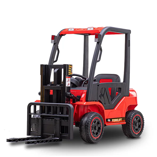 Electric ride on car First Cool Design Forklift ride on car with landing gear and good suspension for kids