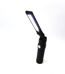 Biểu tượng tùy chỉnh nhôm T6 COB sạc đôi mặt LED Torch đuôi nam châm mạnh mẽ Led đèn pin - Product Image 5